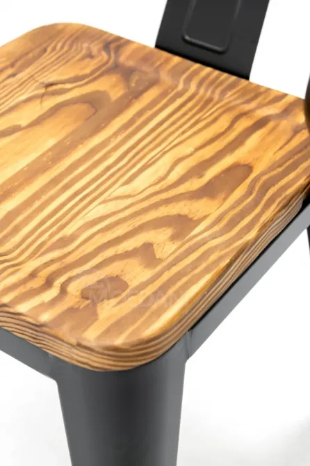 Черный деревянный стул Тбилиси - изображение 3