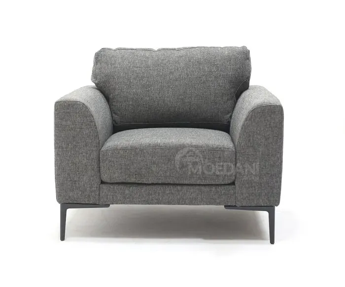 Кресло из темно-серой ткани Тбилиси - изображение 1