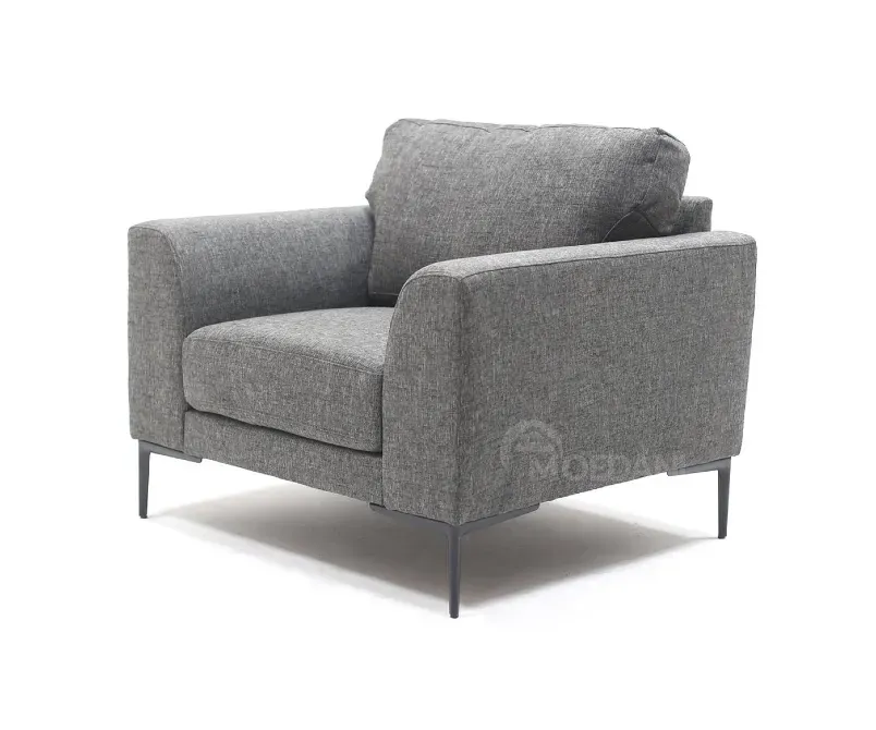 Кресло из темно-серой ткани Тбилиси - изображение 2