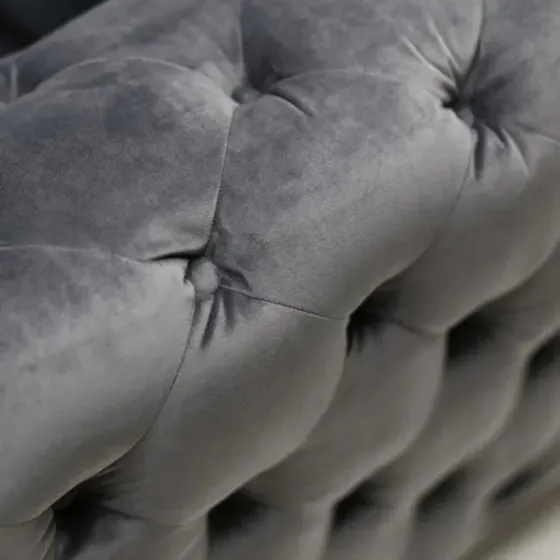 Темно-серое тканевое кресло 119х100х72 Тбилиси