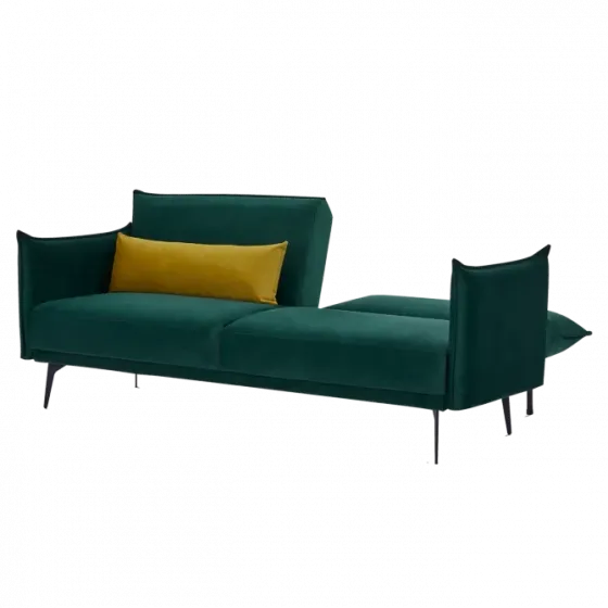 Диван-кровать. Диван-кровать с мягкой тканевой поверхностью. Тбилиси