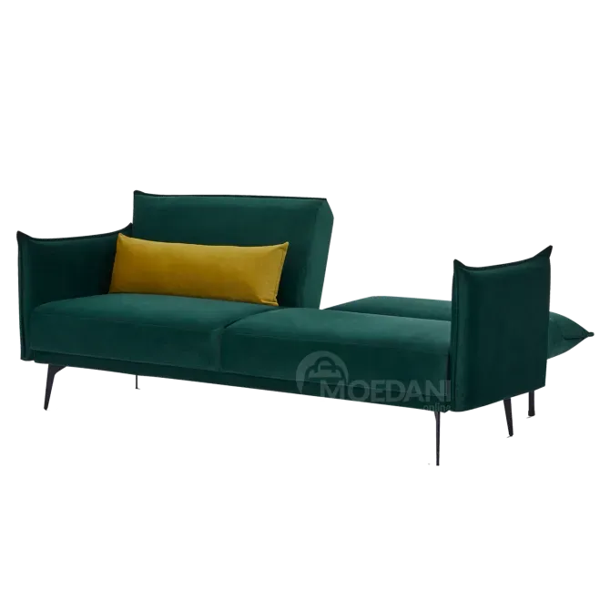 Диван-кровать. Диван-кровать с мягкой тканевой поверхностью. Тбилиси - изображение 3