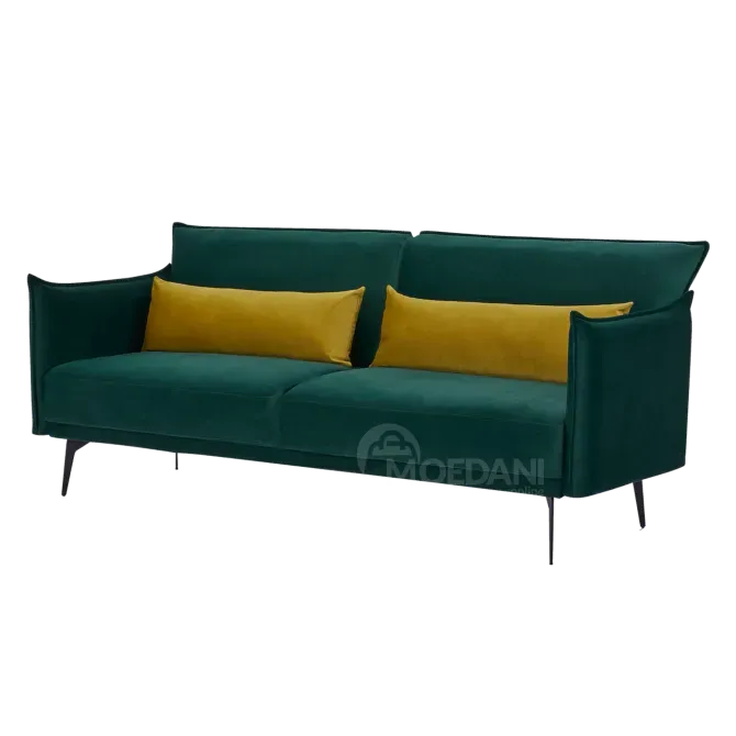 Диван-кровать. Диван-кровать с мягкой тканевой поверхностью. Тбилиси - изображение 2