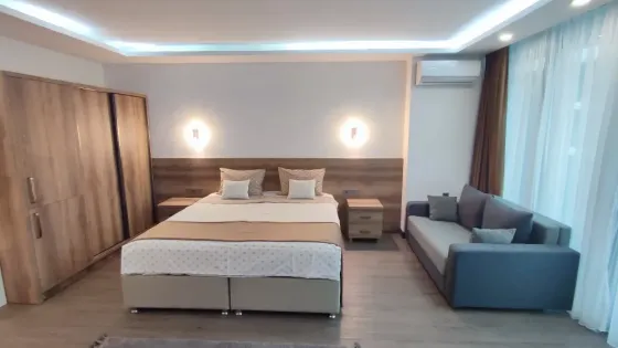 ქირავდება 1 ოთახიანი ბინა 40მ² 12/16 სართ ბათუმი