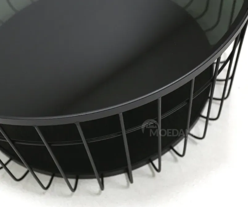Кофейный столик из черного стекла Тбилиси - изображение 3