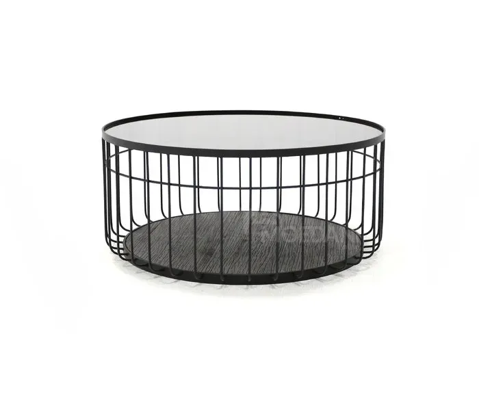 Кофейный столик из черного стекла Тбилиси - изображение 2