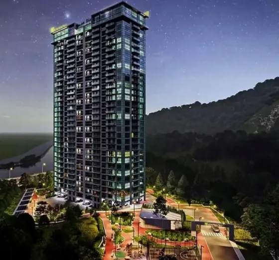 Apartments For Sale two-room 43м² 28/32 floor Tbilisi