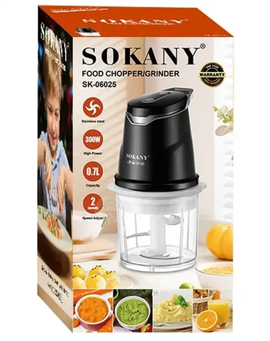 Блендер/измельчитель Sokany SK06025 300 Вт. 700 мл Тбилиси - изображение 3