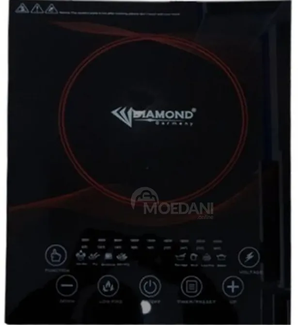 Индукционная стеклокерамическая варочная панель Diamond Тбилиси - изображение 2