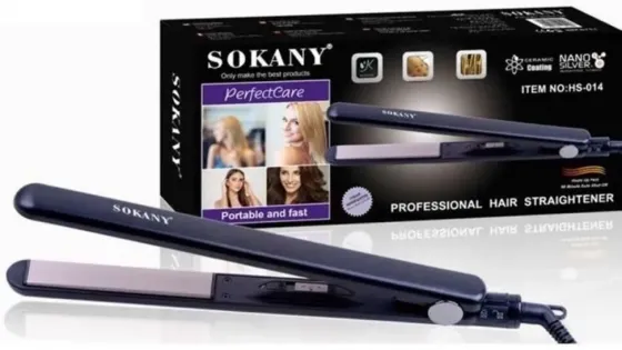 Выпрямитель для волос Sokany. С керамическими пластинами. Тбилиси