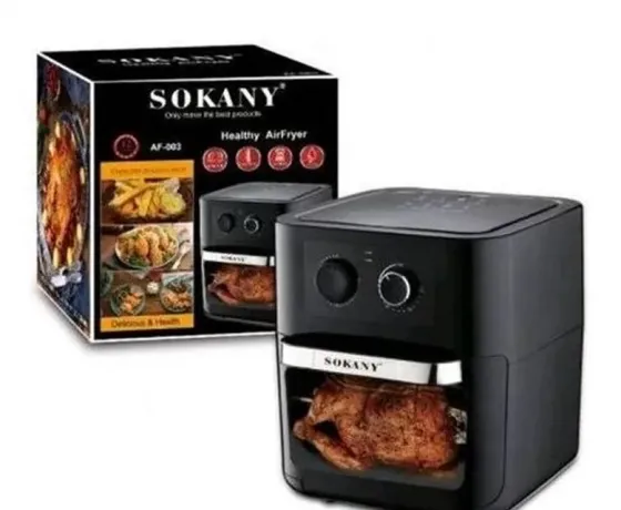 Sokany Af003. აეროგრილი 12ლიტრი 2000W თბილისი