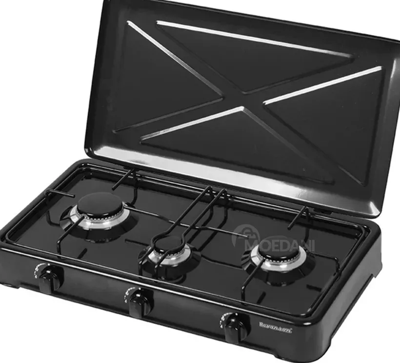 Настольная газовая плита Klass 3 Camphor, работающая на природном газе. Тбилиси - изображение 1