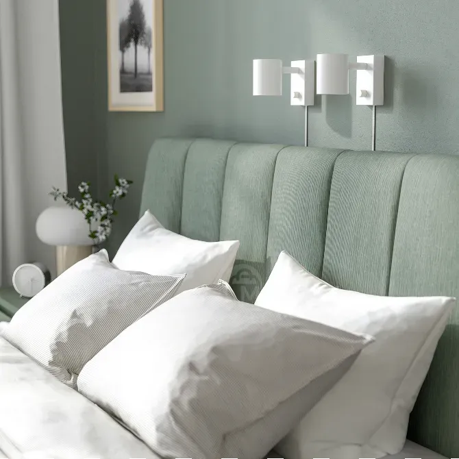 Каркас кровати Ikea Tällåsen Kulsta Серо-Зеленый Тбилиси - изображение 3