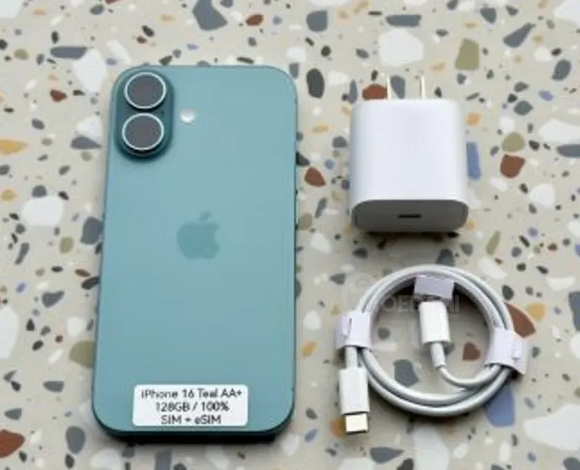 iPhone 16 Teal 128 GB Tbilisi - photo 6
