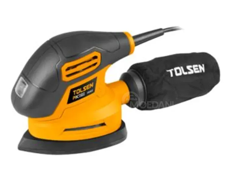 Электрическая полировальная машинка Tolsen Tol2310-79562, 140x140x90 мм, 200 Вт. Тбилиси - изображение 1