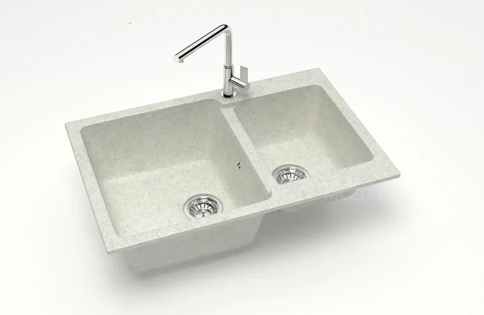 Gray kitchen stone sink Tbilisi - photo 1