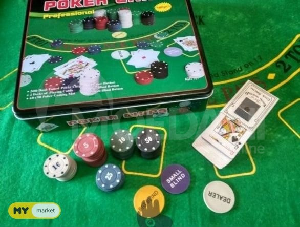 фишки для покера пластиковые/фишки для покера 500 Тбилиси - изображение 1
