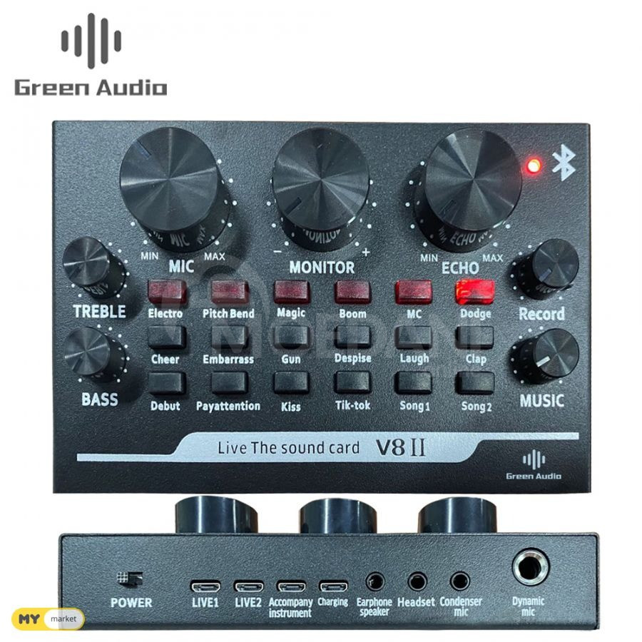 microphone V8m Mic Sound Card/streaming and podcast sound b Tbilisi - photo 1