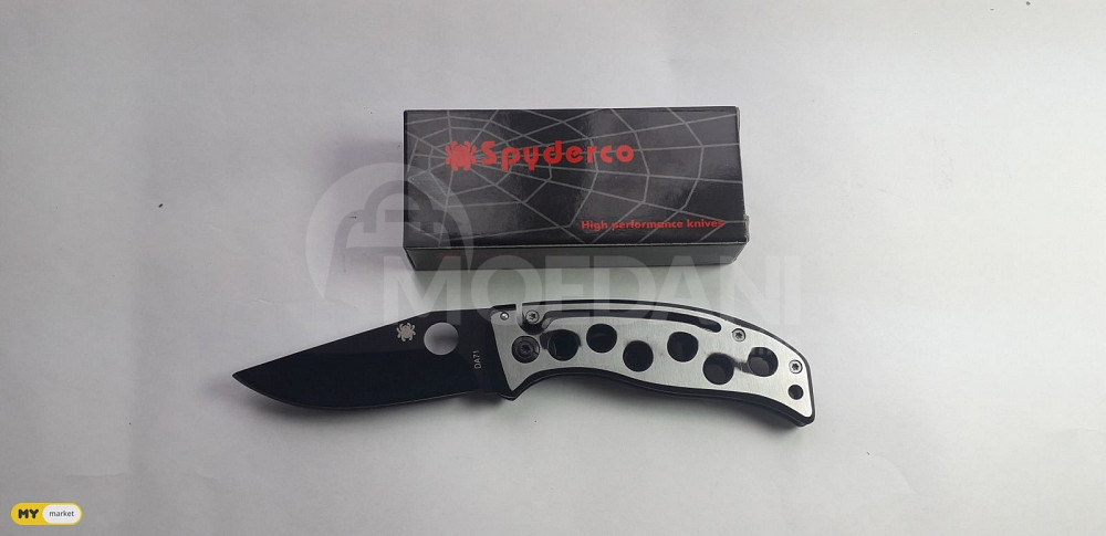 spyderco სპაიდერკო mini silver dana/დანა თბილისი - photo 1