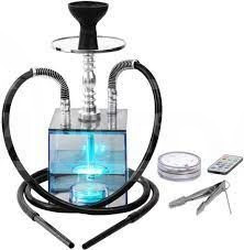 ჩილიმი ბონგი 2 იანი /chilimi bong acrilic 40cm RGB თბილისი - photo 1