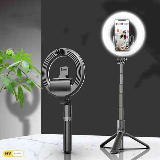 tik-tok ring light with selfie stick/ რგოლი ნათება სელფის ჯო თბილისი