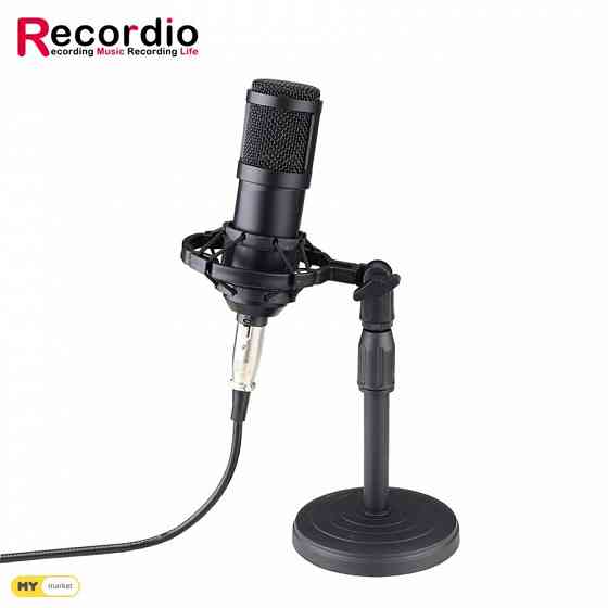 Green Audio Microphone Professional Condenser/მიკროფონი თბილისი