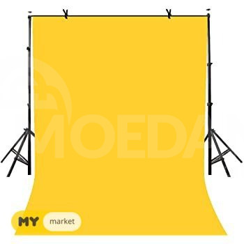 желтый экран 1,5*2/желтый фон 1,5м*2м Тбилиси - изображение 1