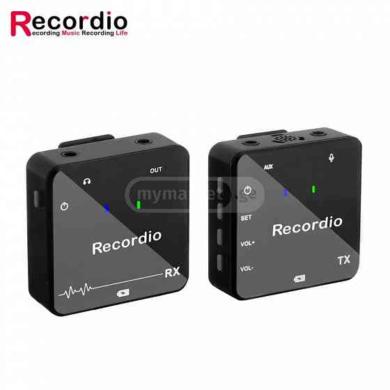 GREEN AUDIO condenser wirless microphone/მიკროფონი პეტლიჩკა თბილისი