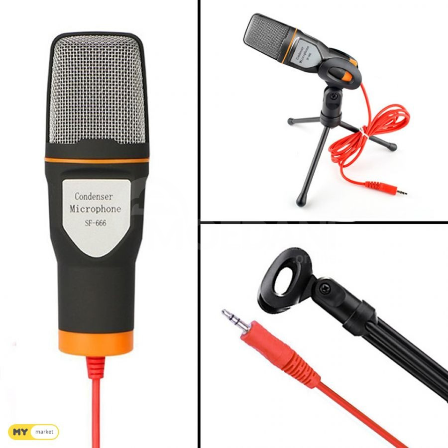 bM-500 Green Audio Microphone Professional Studio Condenser/ თბილისი - photo 1