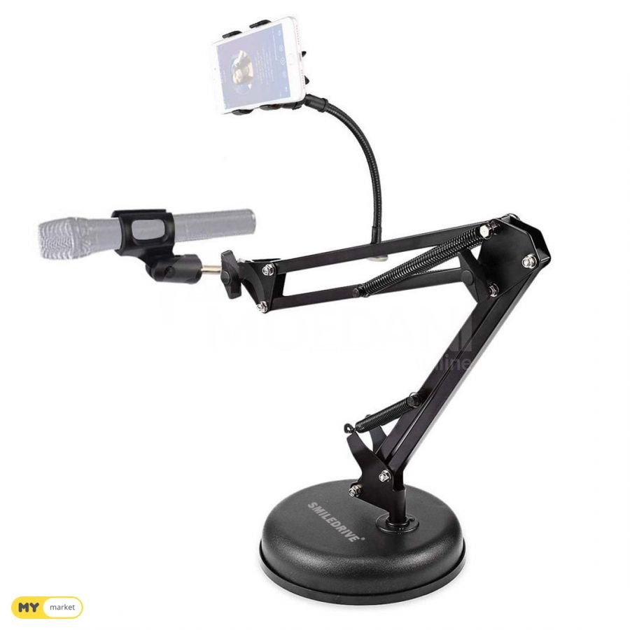 mobile microphone holder /მიკროფონის მობილურის შტატივი მაგიდის თბილისი - photo 1