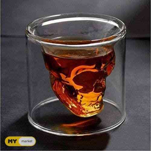 Glass mug skeleton Tbilisi