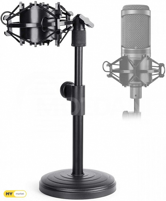 microphone stand /მიკროფონის შტატივი მაგიდაზე სადგამი თბილისი - photo 1