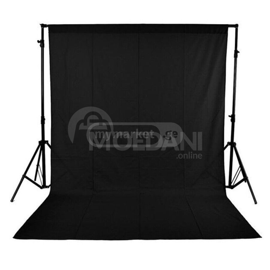 balck backdrop 3m*3m/შავი ფონი 3მ*3მ თბილისი - photo 1