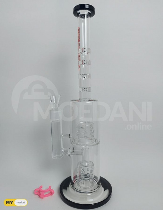glass bong pipe/glass bong pipe with filter bubbler N62/49 Tbilisi - photo 1