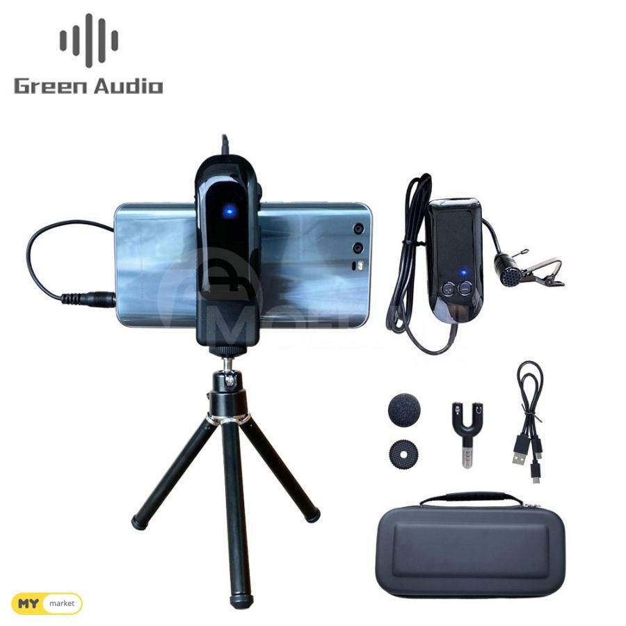 GREEN AUDIO конденсаторный беспроводной микрофон/микрофон Петличка Тбилиси - изображение 1