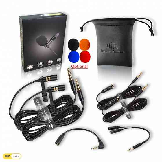 მიკროფონი "პეტლიჩკა" ორიანი 3,5მ (ორიგინალი!)/ green audio თბილისი