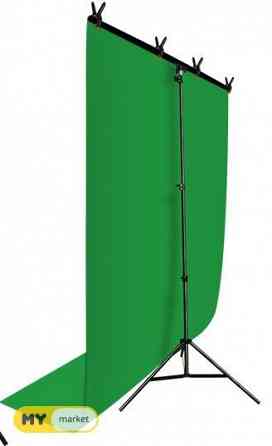 portable T-shape green screen/ პორტატული მწვანე ფონი რკინის თბილისი