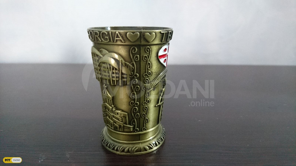 უჟანგავი სამეფო ჭიქა თბილისი - photo 1