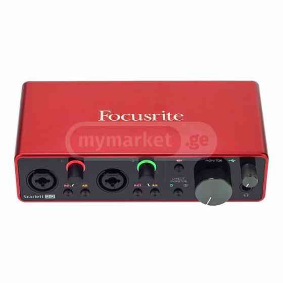 Scarlett 2i2 (3rd gen) audio interface Tbilisi
