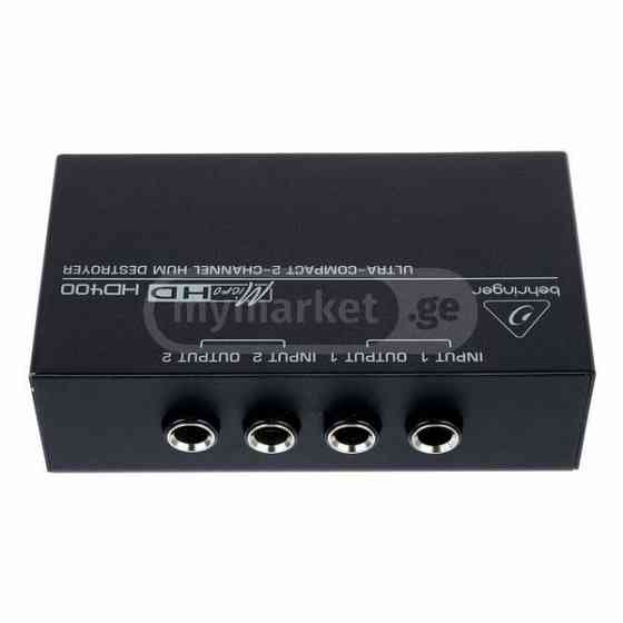 Behringer MicroHD HD400 Hum Destroyer noise suppression Tbilisi