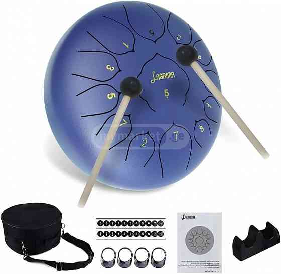 LAGRIMA Steel Tongue Drum Thong drum Tbilisi