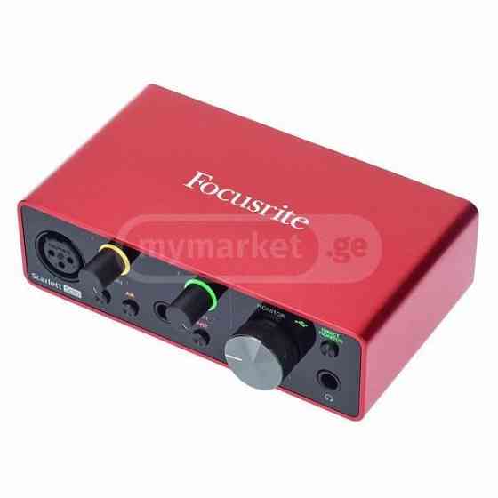 Focusrite Scarlett Solo 3rd Gen Audio Interface Sound Card Tbilisi