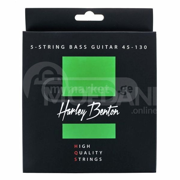 Harley Benton HQS Bass-5 45-130 ბას გიტარის სიმები თბილისი - photo 1