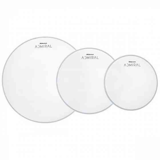 Admiral Coated Drumhead Drum Plastic Set Tbilisi