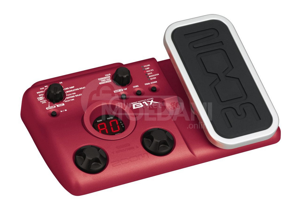 ZOOM B1X Bass Effects Pedal processor effects processor Tbilisi - photo 1