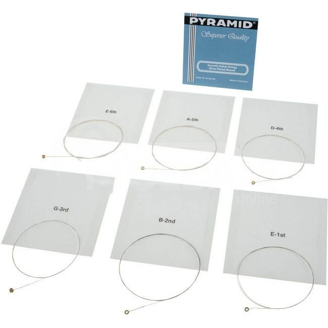 Pyramid Acoustic Silver Set აკუსტიკური გიტარის სიმები თბილისი - photo 1