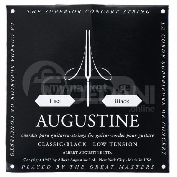 Augustine Concert Black კლასიკური გიტარის სიმები თბილისი - photo 1