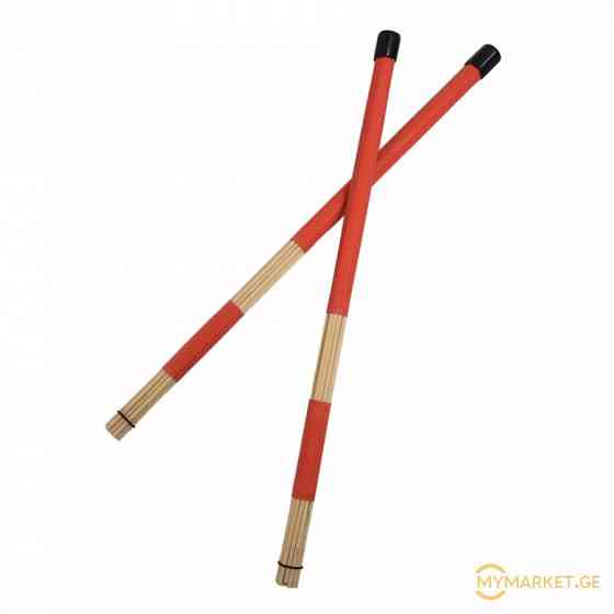 Sticks Brushes დრუმის ცოცხი ჯოხები თბილისი