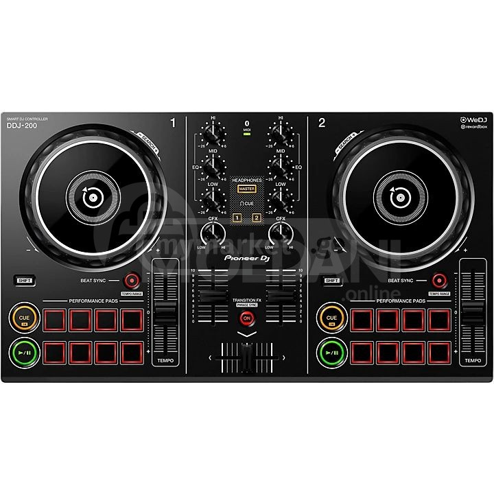 Pioneer DJ DDJ-200 Smart DJ Controller დიჯეი კონტროლერი თბილისი - photo 1