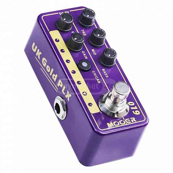 Mooer 019 UK Gold PLX გიტარის ეფექტი / მინი პედალი თბილისი
